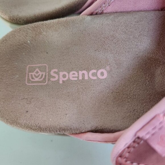 Spence Orthotic Coral Cloud Leather Hook Loop Comfort Sandals Size 7 - Picture 10 of 11